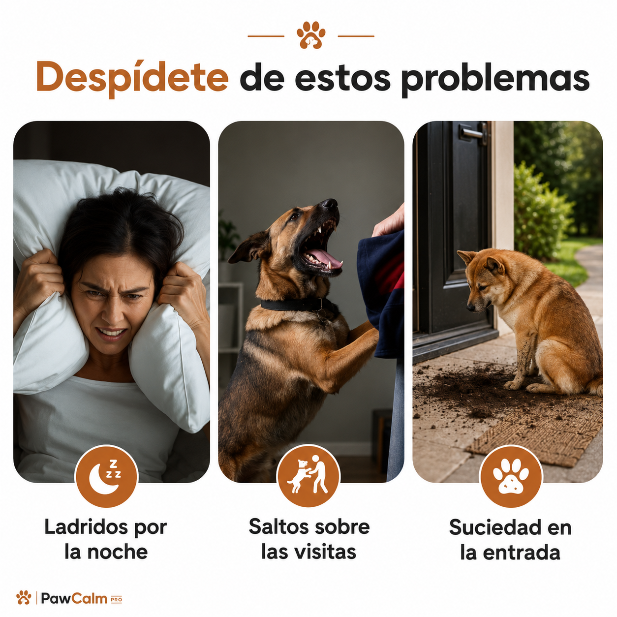 PawCalm Pro™ Entrenador ultrasónico para perros