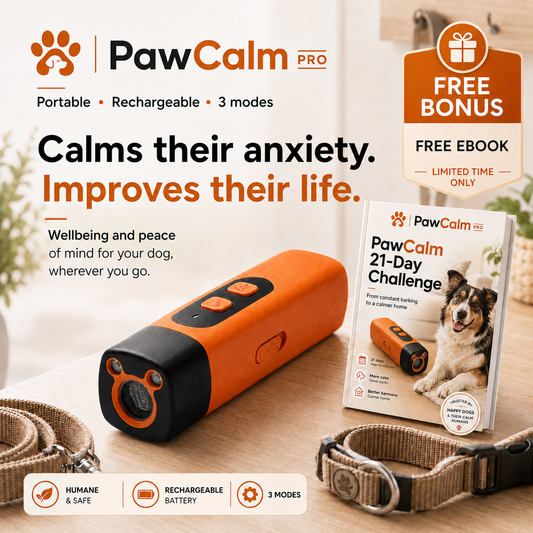 PawCalm Pro™ A calmer dog at home — without the yelling or the guilt