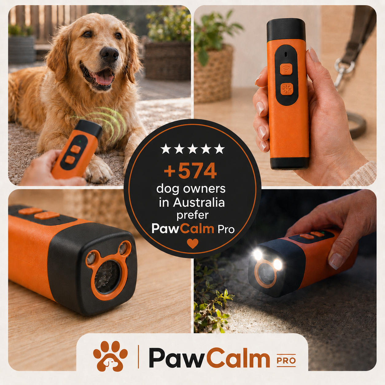 PawCalm Pro™ A calmer dog at home — without the yelling or the guilt